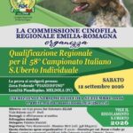 FIDC EMILIA ROMAGNA: QUALIFICAZIONE REGIONALE 58° CAMPIONATO ITALIANO S.UBERTO INDIVIDUALE