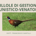 PILLOLE DI GESTIONE FAUNISTICO-VENATORIA
