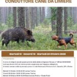 FIDC PISTOIA: CORSO DI FORMAZIONE PER CONDUTTORE CANE DA LIMIERE