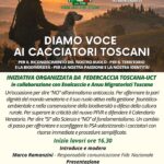 FEDERCACCIA TOSCANA-UCT: DIAMO VOCE AI CACCIATORI TOSCANI